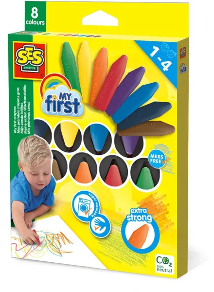 Mine første - Fargeblyanter 8 stk