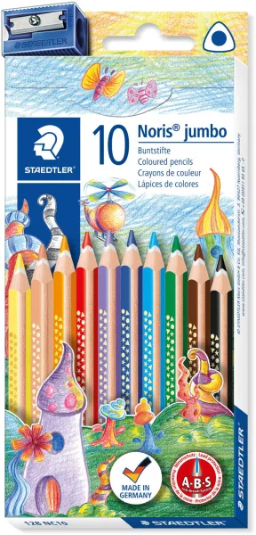 STAEDTLER Noris 128 Jumbo fargeblyanter